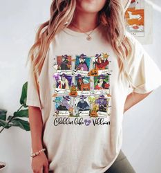 Villains Polaroid Halloween Shirt, Chillin Like A Villain Shirt, Sanderson Sisters Shirt, Disney Scary Movie, Disneyland