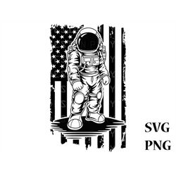 Astronaut Svg Png , American Flag Svg , Astronaut Clipart , Space Svg , Usa Flag Svg , Astronaut Design , Astronaut Subl