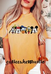Disney vintage comfort colors shirt - Disney mickey shirt - Disney magic shirt - vintage disney 1980 style shirt - fab 5