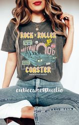 Disney vintage comfort colors shirt - Disney rockin roller shirt - Disney Hollywood studios shirt - disney retro shirt -