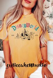 Disney vintage comfort colors shirt - Disney World shirt - Disney Epcot shirt - retro 1980 1990 disney world shirt - Dis