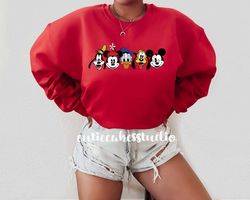 Disney vintage sweatshirt - Disney mickey shirt - Disney magic shirt - vintage disney 1980 style shirt - fab 5 shirt - M
