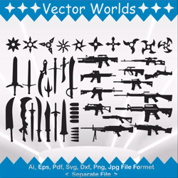 Gun Pistol Sword svg, Gun Pistol Swords svg, Gun Pistol, Sword, SVG, ai, pdf, eps, svg, dxf, png, Vector