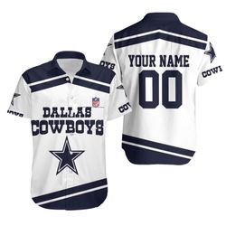 Dallas Cowboys Nlf Lover 3d Personalized Hawaiian Shirt