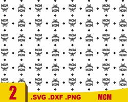 designer MCM logo svg, MCM logo pattern svg, MCM svg logo, p - Inspire  Uplift