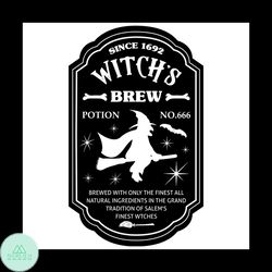 Witch Brew Halloween Svg, Halloween Svg, Halloween Witch Svg, Halloween Brew Svg