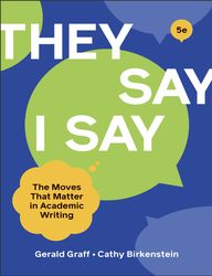 They Say I Say (Fifth Edition)