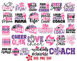 , Cheerleading Quotes svg Bundle, Cheerleader svg, Cheer svg, Cheerleader Silouette svg, Cheerleader Png Svg