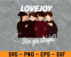 Lovejoy Are You Alright, Pebble Brain Svg, Eps, Png, Dxf, Digital Download