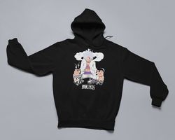 Japanese Style Oversized Anime Hoodie, Anime Pullover Sweatshirt, Kawaii Clothing, Anime Lover Gifts, For Men and Women,