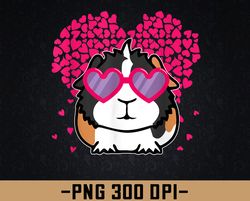 Valentines Hearts Guinea Pig Valentine Day png, Digital Download