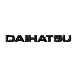 Daihatsu Logo Embroidery Design, Logo design, Car shirt, Logo Car Embroidery, Embroidered shirt, Digital Download.