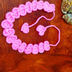 crochet heart headband pattern