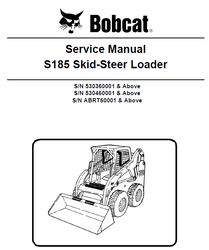 BOBCAT  S185 Skid-Steer Loader Service Repair Manual