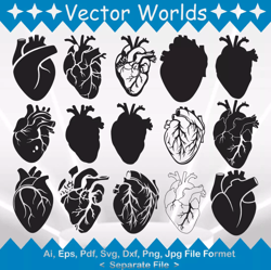Human Heart svg, Human Hearts svg, Human, Heart, SVG, ai, pdf, eps, svg, dxf, png, Vector