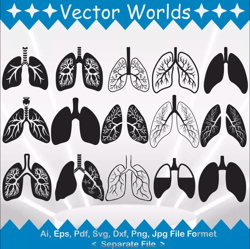 Human Lung svg, Human Lungs svg, Human, Lung, SVG, ai, pdf, eps, svg, dxf, png, Vector