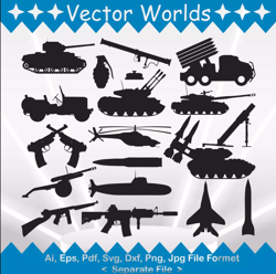 Isolated War Equipment svg, Isolated War Equipment's svg, Isolated, War, SVG, ai, pdf, eps, svg, dxf, png, Vector