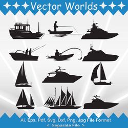 Jon Boat svg, Jon Boats svg, Jon, Boat, SVG, ai, pdf, eps, svg, dxf, png, Vector