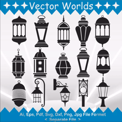 Lantern svg, Lanterns svg, Light, lamp, SVG, ai, pdf, eps, svg, dxf, png, Vector