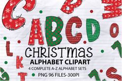Grinch Fur Christmas Alphabet Letters