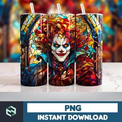 Halloween Tumbler Wrap, 20 oz Skinny Tumbler Sublimation Design, Straight Tumbler Wrap PNG, Spooky Fall PNG (119)