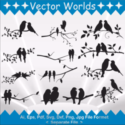 Love Bird svg, Love Birds svg, Love, Birds, SVG, ai, pdf, eps, svg, dxf, png, Vector