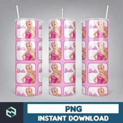 Barbie Tumbler, Barbie Tumbler PNG, Barbie Sublimation Wraps, Digital Download (57)