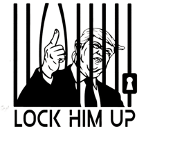 Look Him Up Trump SVG, Trump Mugshot SVG, Trump Year In Prison SVG, Make America Great Again SVG