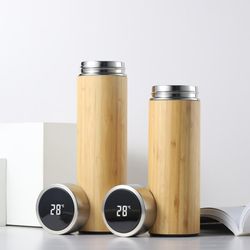 Premium Eco-Friendly Bamboo Thermos - Your Sustainable and Stylish Solution
