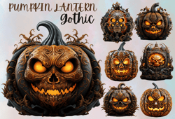 Halloween Pumpkin Lantern Png Clipart,Lantern clipart sublimation, Pumpkin clipart PNG, Sublimation designs,