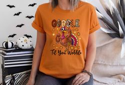 Gobble Gobble Til You Wobble Sweatshirt, Thanksgiving Sweatshirt,Turkey Shirt,Gift For Thanksgiving,Funny Turkey Sweatsh