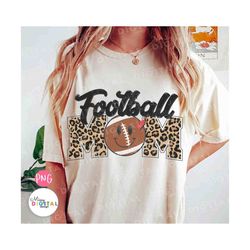 football mom png, leopard football sublimation designs, football png, american football , game day leopard png, football