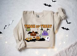 Halloween Trick or Treat Shirt, Halloween Trick-Or-Treat, Halloween Trick-or-Treat Shirt, Funny Halloween Shirt, Toddler