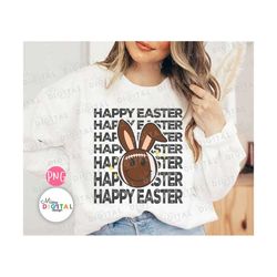 football easter bunny png - happy easter sports bunny sublimation,football png,easter png,rabbit,bunny png,easter shirt