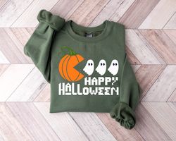 Happy Halloween Sweatshirt, Halloween Sweatshirt, Happy Halloween T-Shirt, Funny Halloween Sweatshirt, Women Halloween S