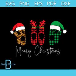 merry christmas ballet shoes svg, png, dxf, eps digital file ncrm14072026