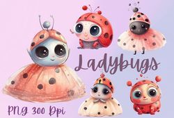 cute ladybug Clipart,  ladybug clipart, ladybug png