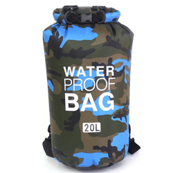 Polyester Thickened PVC Single Shoulder Portable Outdoor Lightweight Waterproof Bag