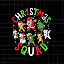 Dabbing Christmas Squad Png, Christmas Squad Santa Elf Png, Christmas Squad Snowman Reindeer Png, Christmas Squad Png