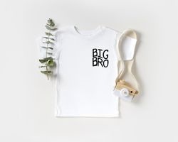 Big Bro Shirt, Big Brother Shirt, Big Sister Shirt, Big Sis Shirt, Baby Announcement, Sibling Hospital Outfits