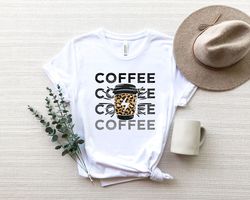 Coffee Shirt, Iced Coffee Shirt, Coffee Lover Shirt, A Hug in a Cup,Coffee Addiction Shirt,But First Coffee Gift,Funny G