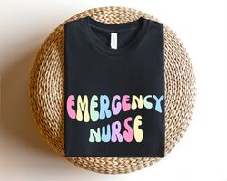 Emergency Nurse Shirt for ER Nurse,Emergency Nurse Tee, Gift for ED RN,Grad Gift Nursing Shirts ,Shirt Registered Emerge