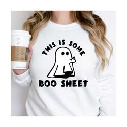 Funny Halloween svg, Ghost svg, Halloween shirt svg, Boo svg, Boo sheet svg files for Cricut png dxf files, Halloween sv