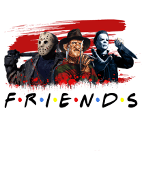Freddy Krueger JasonFriends Png, Friends Halloween Png, Horror Movies Png, Friends Png, Horror Movie Digital Download