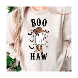 Western Halloween SVG, Boo SVG, Cowboy SVG, Ghost Svg, Country Girl Svg, Texas Svg, Png, Svg Files for Cricut, Sublimati