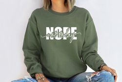Nope Not Today Sweatshirt, Gift for Her, Sarcastic Shirt Women, Sarcasm Shirt, Humor Shirt, Trendy Fall Sweatshirt, Tren