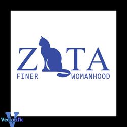 Zeta finer womanhood, Zeta svg, 1920 zeta phi beta, Zeta Phi beta svg, Z phi B