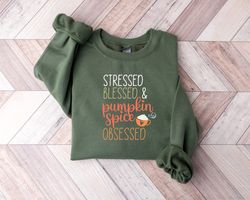 Pumpkin Spice Shirt, Coffee Cups Sweatshirt, Womens Fall Shirt,Pumpkin Spice Lover Tee,2023 Halloween Shirt ,Mental Heal