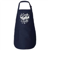 I Cook As Good As I Look Apron,Funny Apron For Mom,Grandma's Kitchen Apron,Baking Apron For Women,Cotton Novelty Apron,H