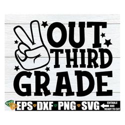 3rd Grade Graduation svg, 3rd Grade Grad Shirt svg, Graduation Shirt svg, Goodbye 3rd grade svg, 3rd Grade Graduation sv